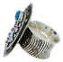 Genuine Sterling Silver Bear Turquoise Butterfly Ring Size 6 PX41370